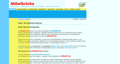 Desktop Screenshot of moebelbruecke.de